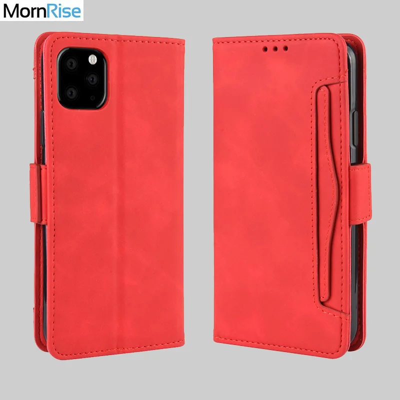 

Wallet Cases For iPhone 11 Pro Max Case Magnetic Closure Book Flip Cover For iPhone 11 Pro Leather Card Photo Holder Phone Bags