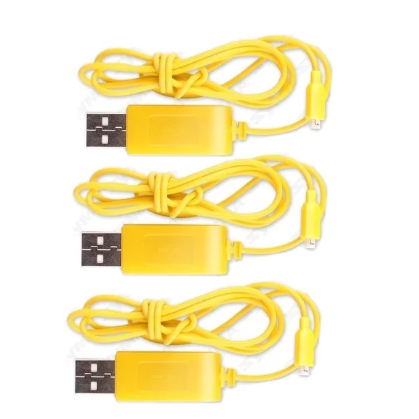 3PCS 3.7V Battery USB Charger for Syma S107 S105 S102 S109 S026 RC Helicopter X12 X12S Mini Quadcopter Drone Parts | Игрушки и хобби