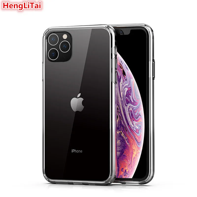 

NEW !! 0.3mm Super Thin Clear Case For iphone 11/11Pro /11Pro MAX Transparent Crystal Hard Plastic Back Cover Bag