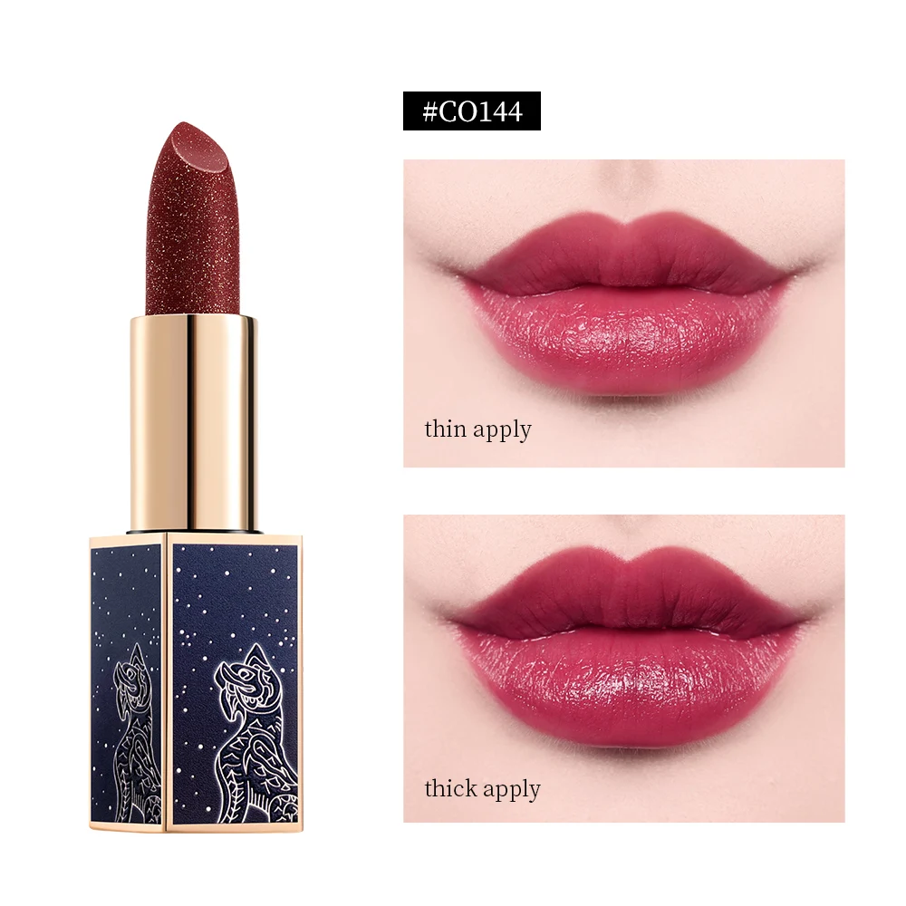 CATKIN Eternal Love Rouge Помада 3,6 г 10 видов цветов абрикос Orang свадебный красный великолепный персик гладкая мягкая текстура защищает кожу губ - Цвет: CP144 (shimmer)