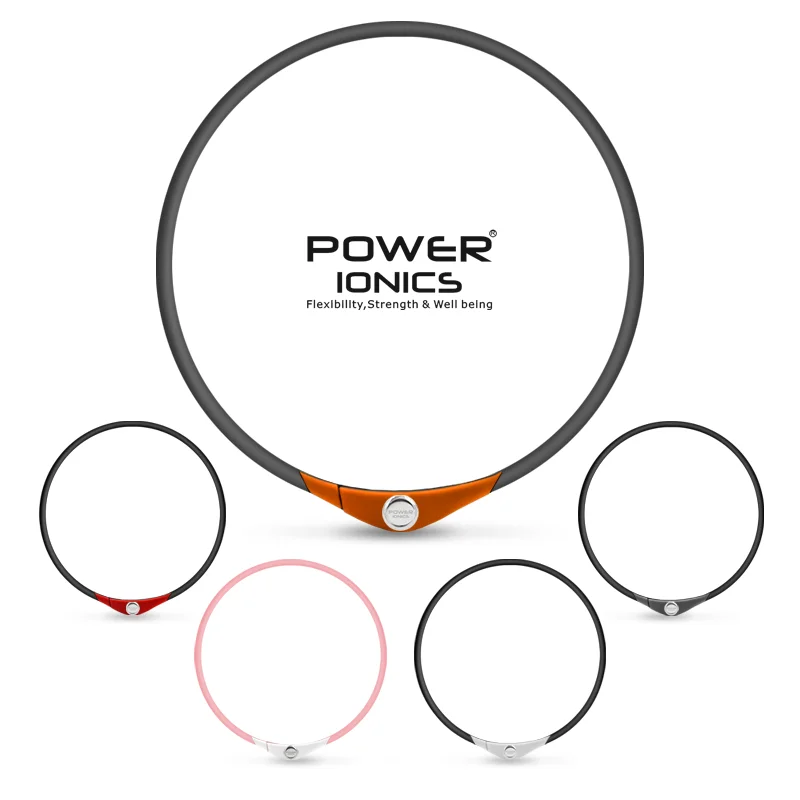 Ожерелье Power Ionics IDEA 4 в 1 многофункциональное титановое/Ge/F.I.R/tourмэн 2000 ионов/cc