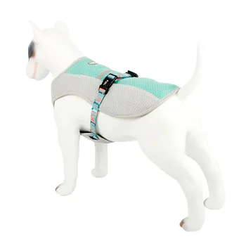 

Pet dog clothes Summer Dog Cooling Vest Clothes Cooling Harness For Dogs Adjustable Mesh Reflective Vest Coat Quick Release heat