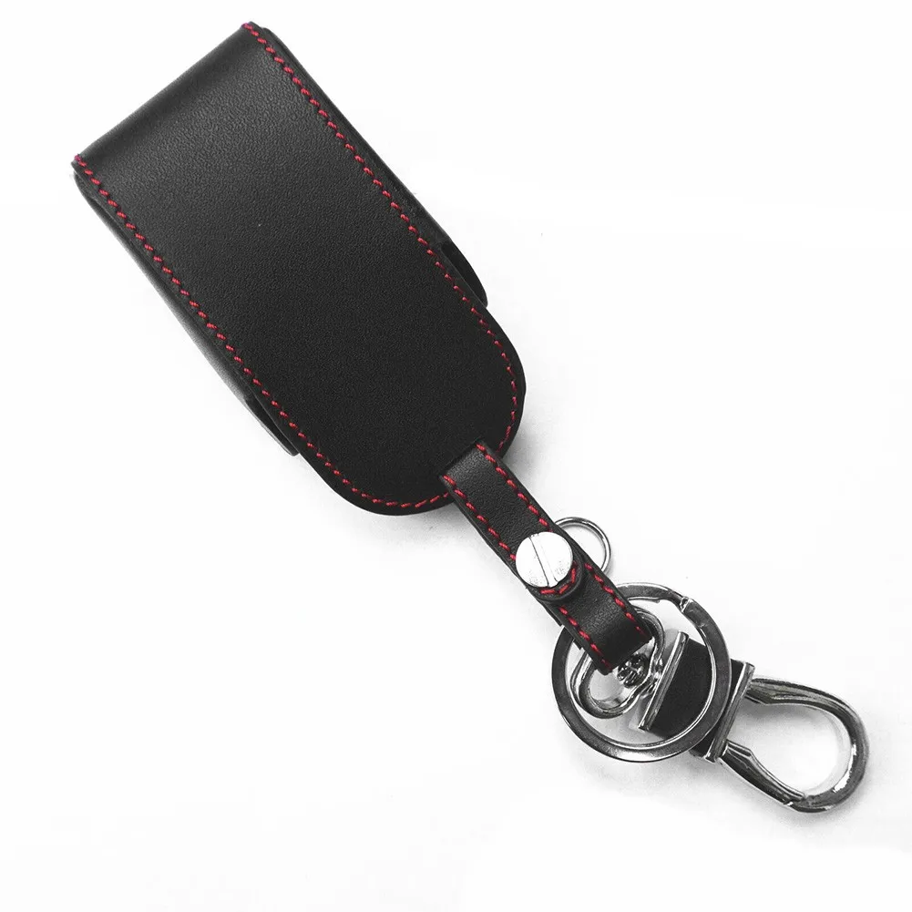 

Accessories Key Case Black Key Chain Leather Parts Remote Replacement Smart Cover For XF XK XKR Durable