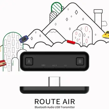 

NS07 Route Air Bluetooth Wireless Audio Adapter APTX Low Latency Compatible Of Type-C Nintendo Switch Schakelaar Lite PS4 pc