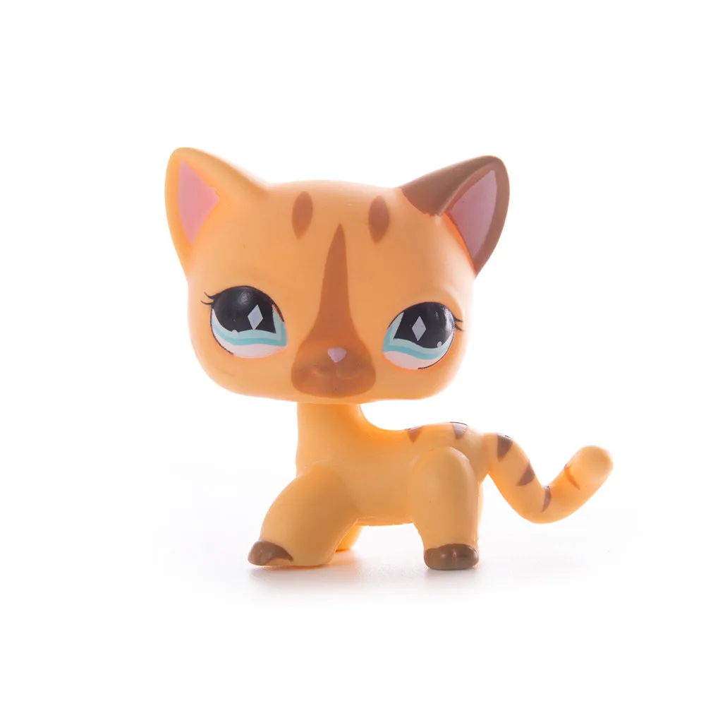 LPS Pet Shop розовая короткошерстая кошка игрушка такса колли ПВХ экшн-станция фигурка игрушка Косплей Кукла Модель Детская игрушка подарок - Цвет: 13