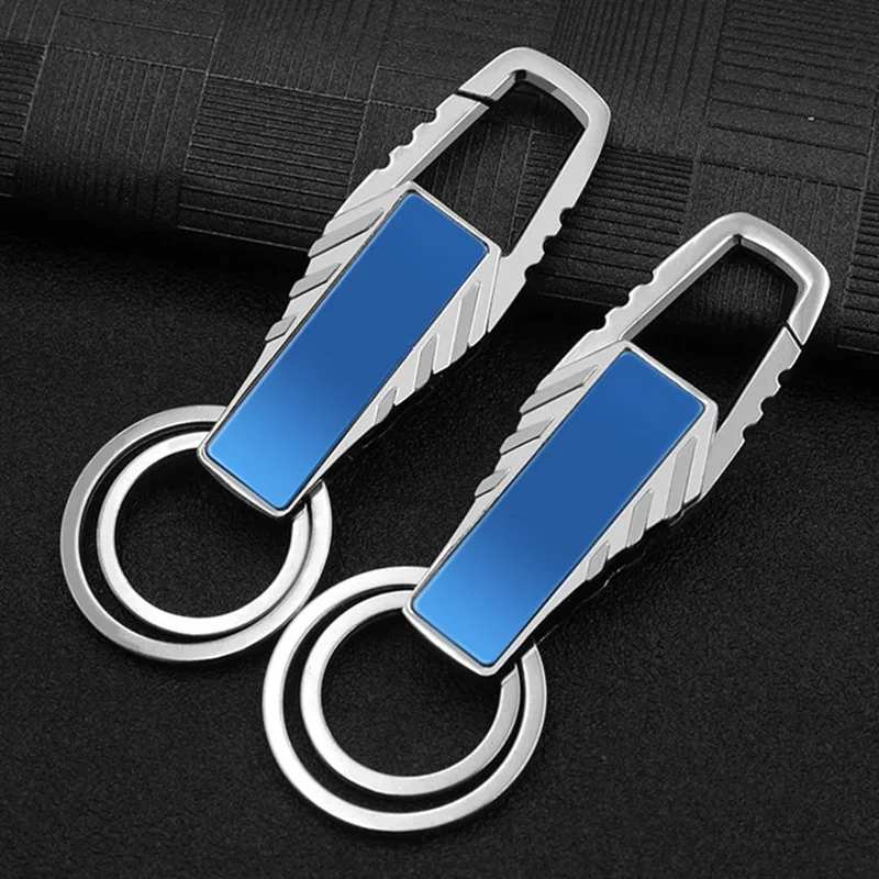 

Men's Fashion Creative Metal Car Keyring Keychain Key Chain Ring Car Key Holder Gift