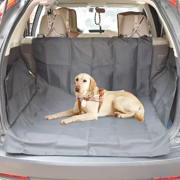 

HotPet Pad Car Seated Dog Mat Pads Pet Mat Printed Paws Black Waterproof Oxford Cloth Mat Dog Seat Cover SUV Car Trunk New Top