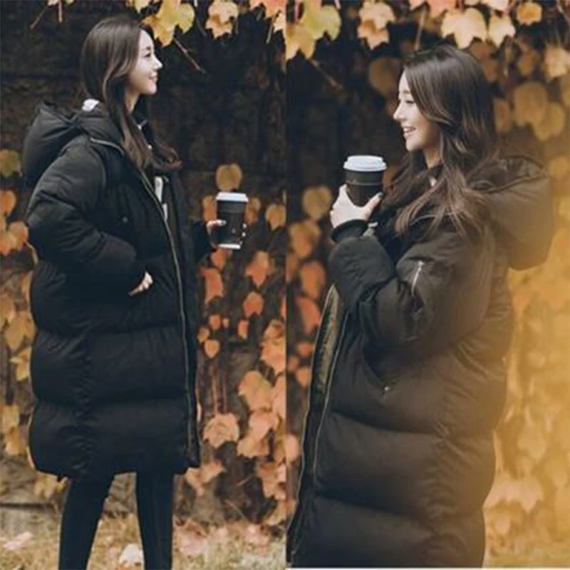 Куртка-пуховик топы и блузки Manteau Femme Veste Hiver Parka женская зимняя одежда длинное