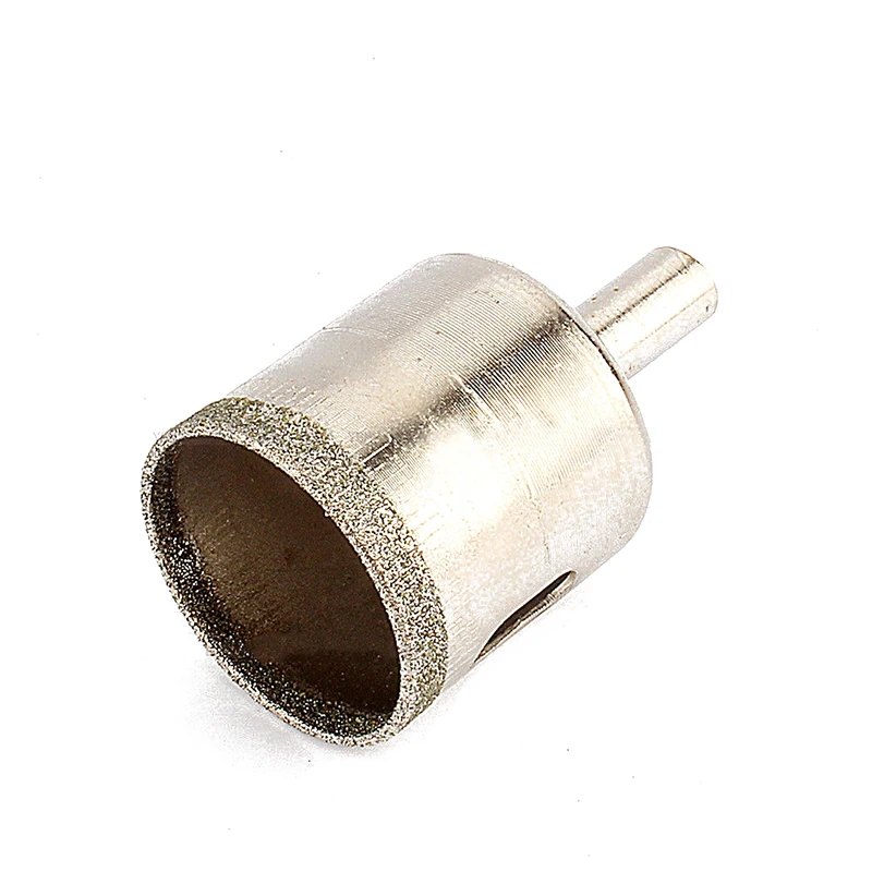 DWZ 14pcs Diamond Coated Hole Saw Drill Bit Tool Set for Tiles Marble Glass 3mm-70mm