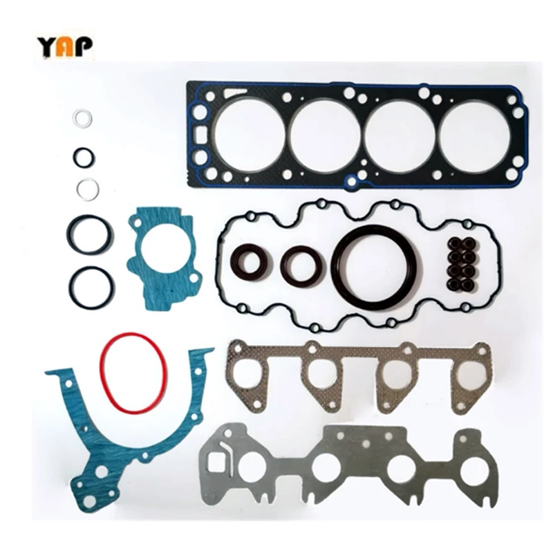 

Overhaul Gasket Kit Engine FOR FITDaewoo Lanos saloon OpelAstra F Cabriolet Kadett CC 33 34 43 44 53 56 57 1.4L 1.5L L4 93740202