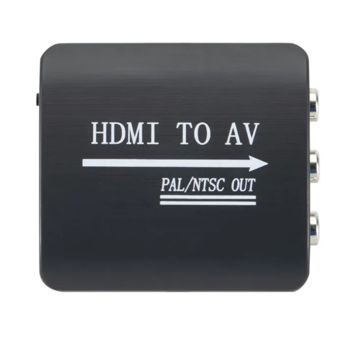 HDMI к 3RCA AV CVBS конвертер Композитный S-Video R/L аудио адаптер Upscaler VH99
