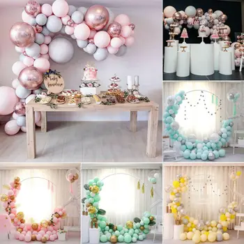 

Macaron Color Arch Kit Set Balloons Birthday Wedding Baby Shower Party Decor