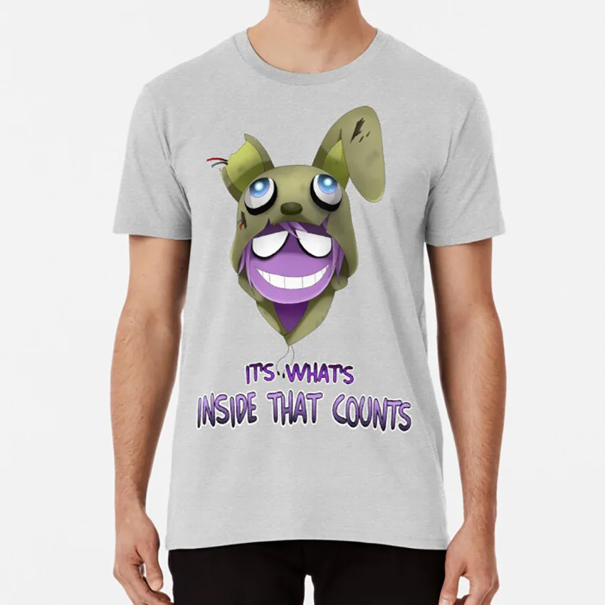 Фиолетовая футболка для мальчиков фиолетовая Fnaf Fnaf3 Fnaf2 Весенняя ловушка Золотая