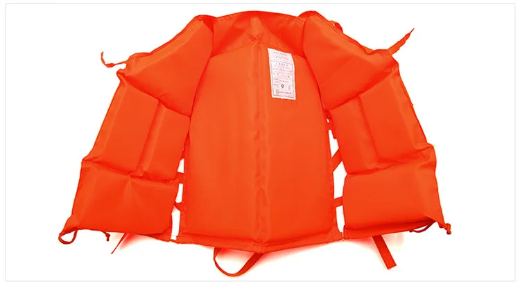 Bump Work Adult Form Lifejacket Swimsuit Life Vest with Rescuing Whistle AT9017