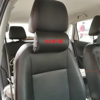 

PU Leather Car Neck Pillows for Mazda MX-5 MX5 For Car Head Rest Pillow Interior Accessories
