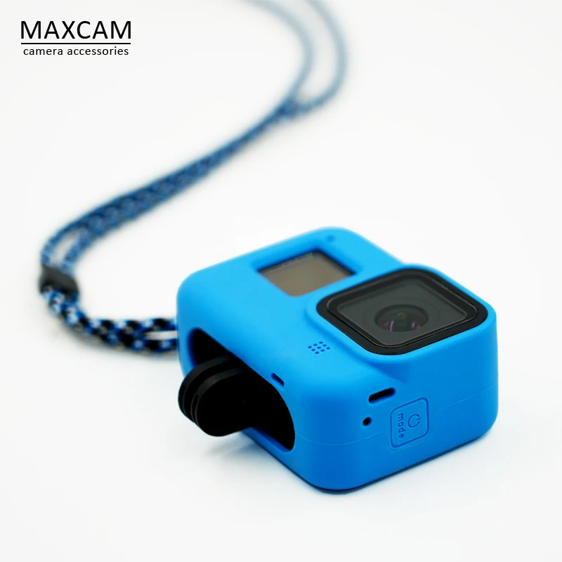 MAXCAM силиконовый рукав+ ремешок для Gopro Hero8
