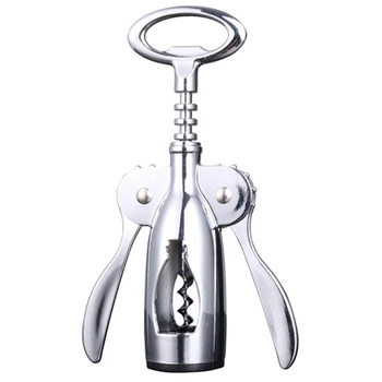 

The Red Wine Opener Set Corkscrew Multifunction Beer Bottle Opener Keychain Universal Stainless Steel Kit Stopper