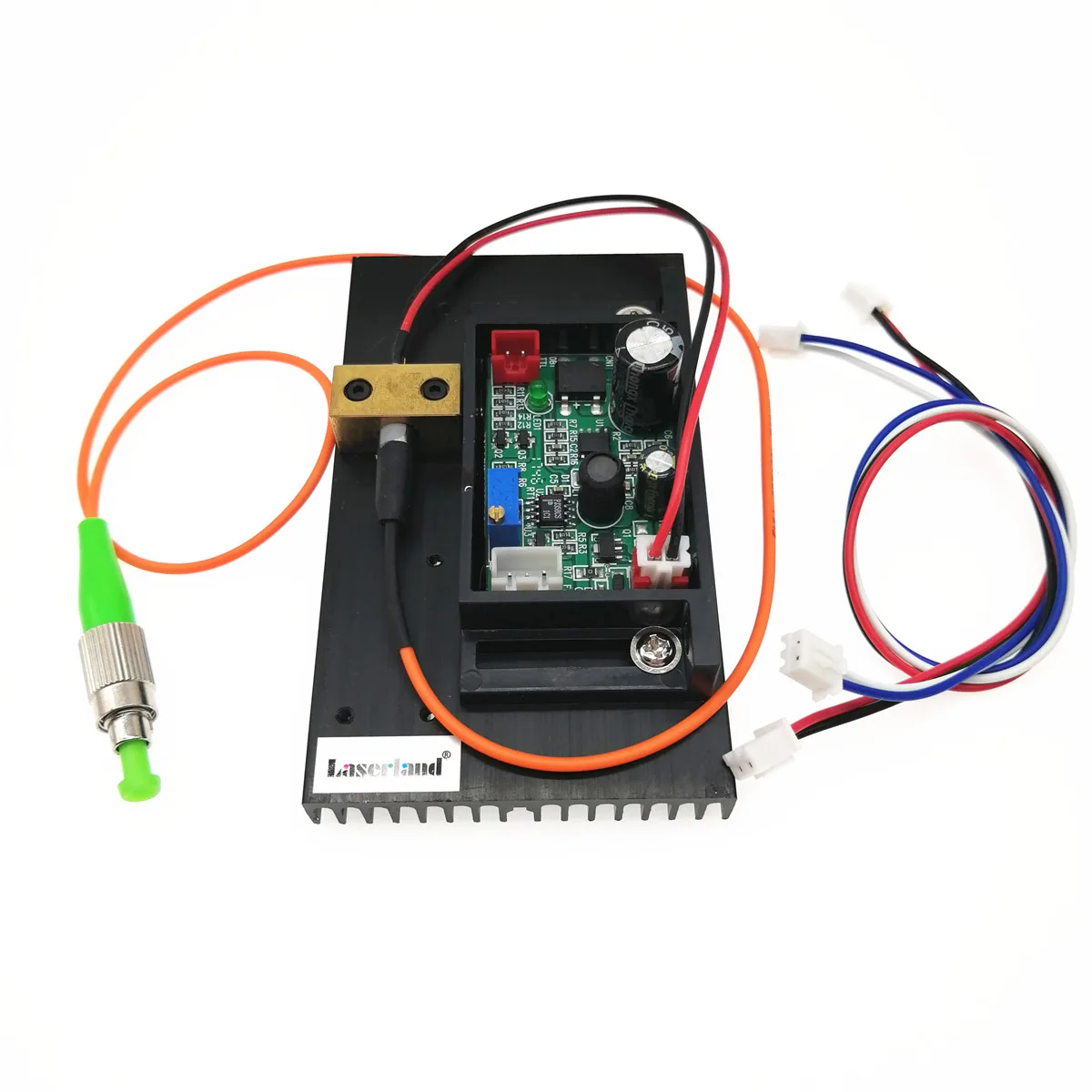 Лазерный диодный модуль 658nm 10mW 62 5/125um FC/APC Red Fiber Pigtail 12VDC TTL 1m | Лампы и освещение