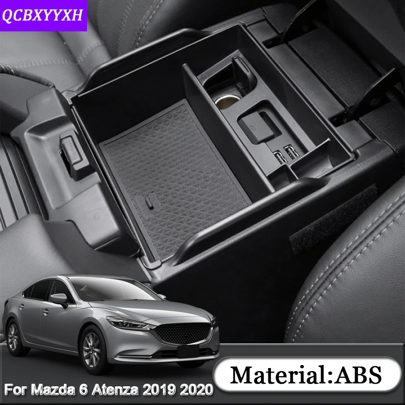 Подходит для Mazda 6 Atenza автомобильный Стайлинг ABS ящик для хранения в подлокотнике автомобиля чехлы автомобильные аксессуары