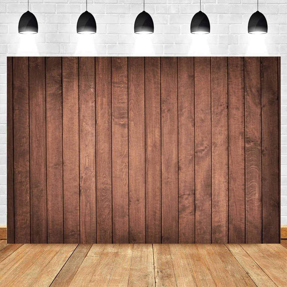 Rustic Wood Backdrop Retro White Brown Wooden Background for Photography Banner Baby Shower Birthday Party Kid Pet Photo Shoot photo backdrop