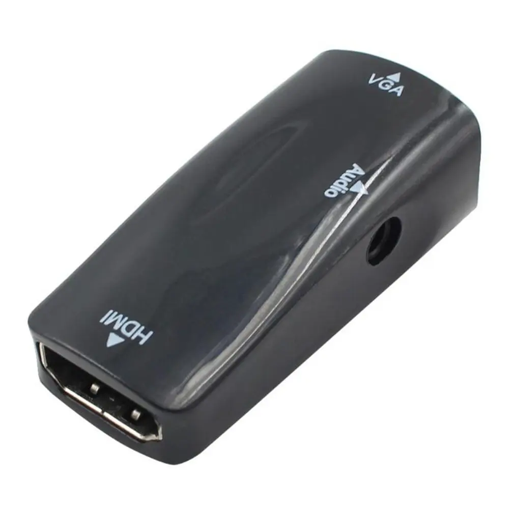 HDMI Женский вставной конвертер для VGA адаптер 1080P с 3,5 мм аудио кабель для ноутбука/мобильного телефона/DVD/планшета/камеры