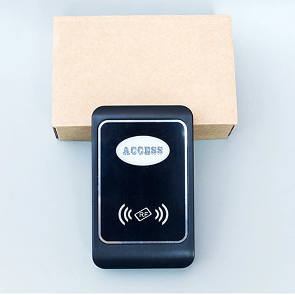 RFID считыватель карт контроля доступа машина водонепроницаемый 13,56 МГц/125 кГц бесконтактный считыватель карт контроля доступа Wiegand34 IP65 считыватель - Цвет: IC 1000 users