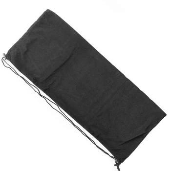 

Soft Protective Lint Drawstring Closure Foldable Portable Storage Bag Practical Accessory Tennis Racquet Use Durable Cover