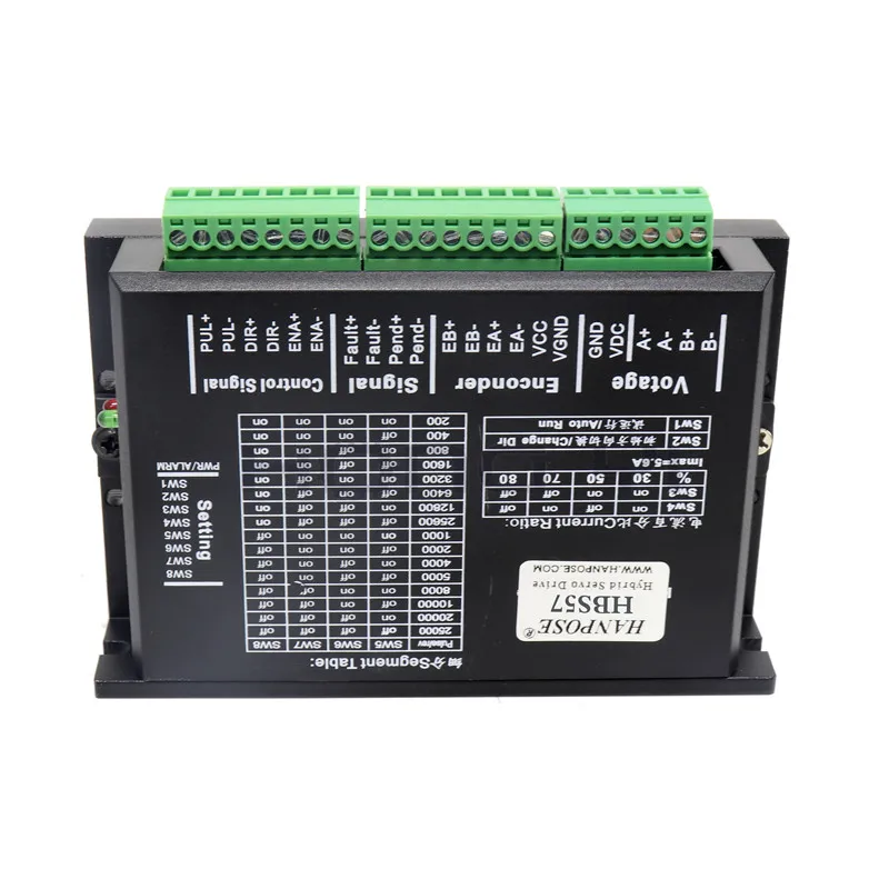 42EH48A2001+ HBS57 шаговый Серводвигатель 17HS8401 NEMA 17 0.6N.m замкнутая петля DC-20-50 сервопривод CNC 3D