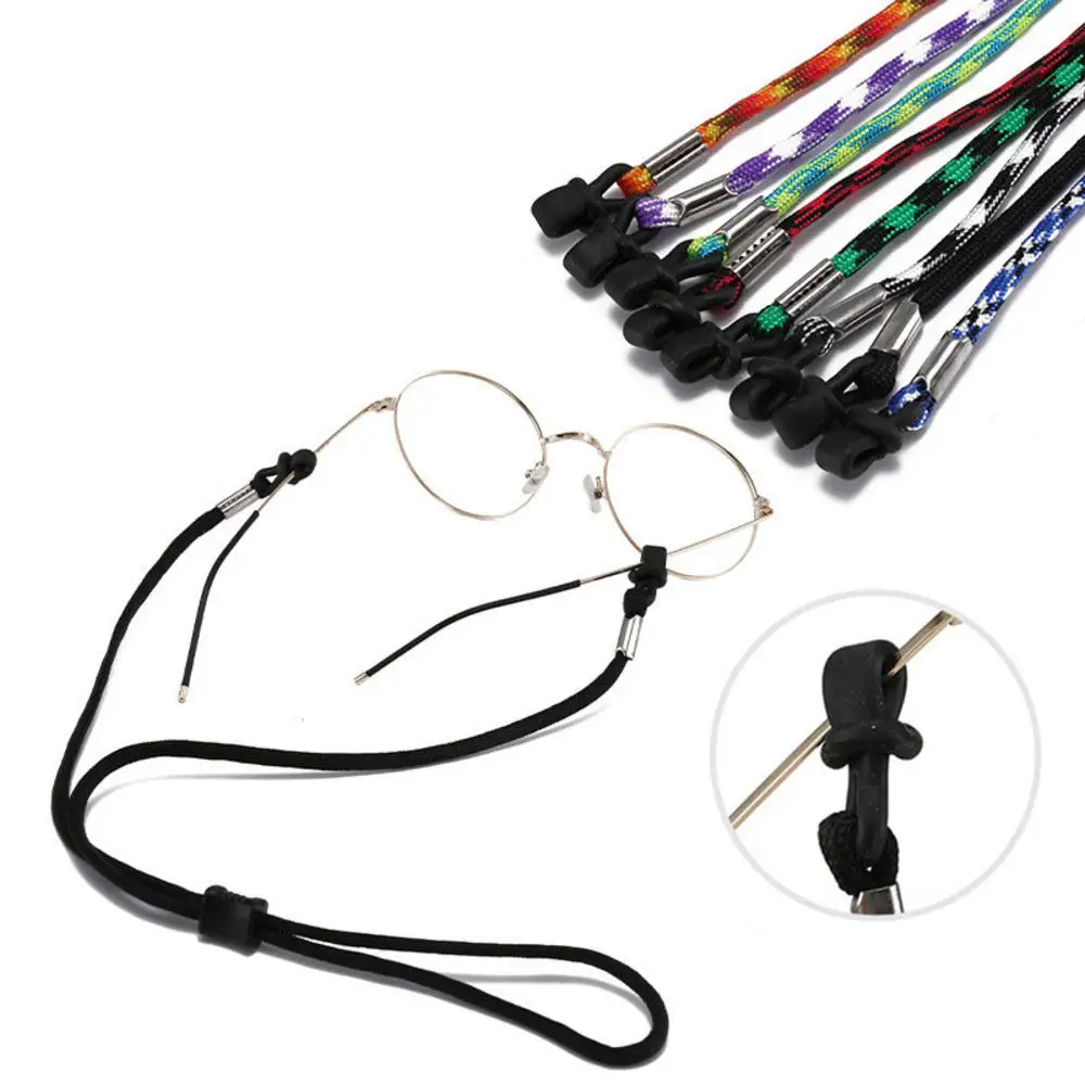 1pc Nonslip Headband Eyeglass Neck Cord Strap Stretchy Sports Glasses String Lanyard Sunglasses