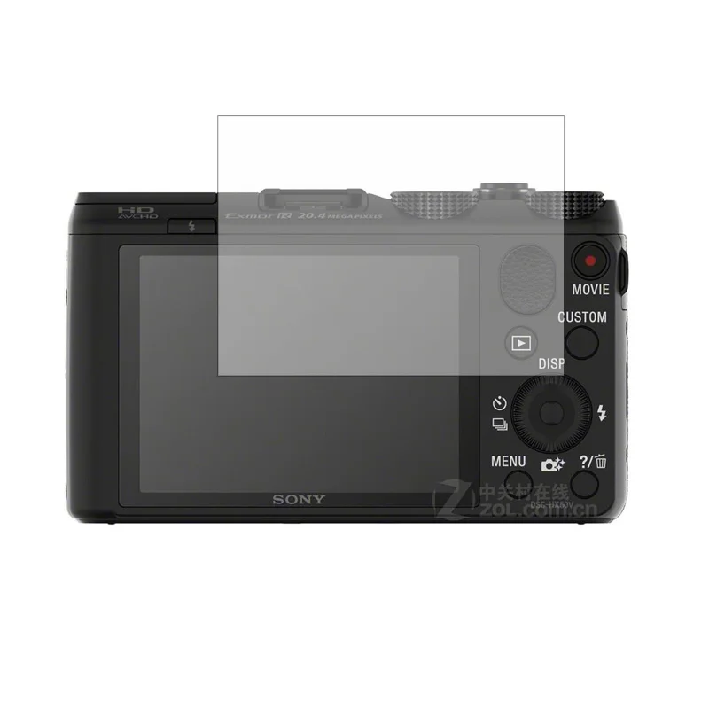 強化ガラスプロテクターソニー DSC HX50 HX60 HX50V HX60V カメラの液晶表示画面保護フィルムガード保護カメラ LCD