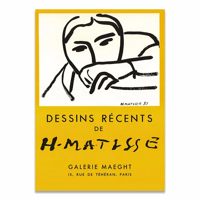 Henri Matisse Модные Ретро плакаты и принты абстрактный портрет стены искусства холст картины для гостиной домашний декор - Цвет: 03
