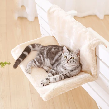 

Cat Bed Removable Window Sill Pet Cat Radiator Lounge Hammocks For Cat Kitty Hanging Bed Cosy Carrier Pet Bed Seat Hammock
