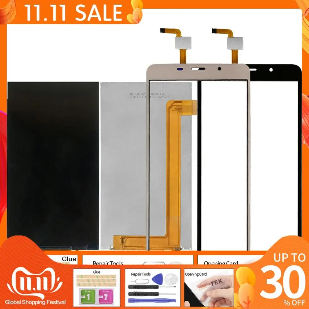 ЖК-дисплей для Leagoo M8 с сенсорным экраном и дигитайзером запасные части Pro ЖК-экран