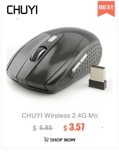 CHUYI, беспроводная оптическая мышь, USB, для ноутбука, офисная, Ganming, ультра-тонкая мышь, 2,4 г, приемник, супер тонкий, Mause, для ПК, компьютерных мышей