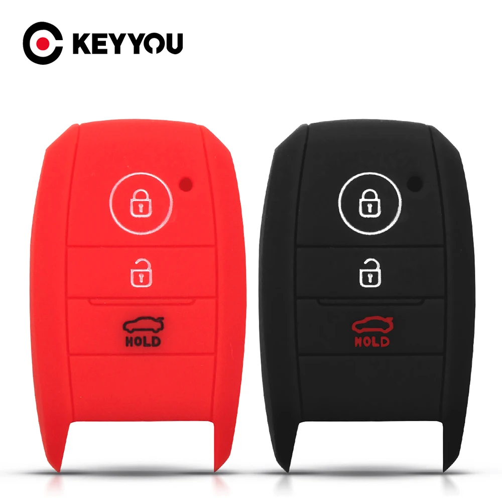 KEYYOU для Kia Rio KX3 KX5 K3S Ceed Cerato Optima K5 Sportage Sorento автомобильные аксессуары силиконовые