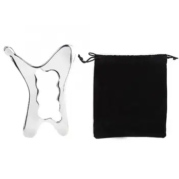 

Massage Stainless Steel Body Massage Plate Board Guasha Therapy Tool for Release Pain Relief Massage Relaxation