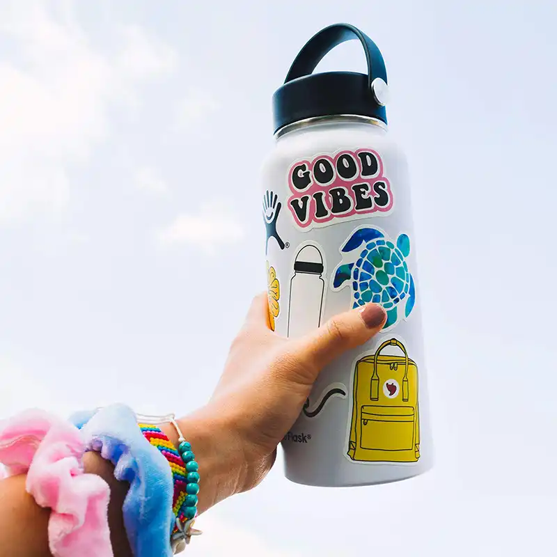 sticker bomb hydro flask