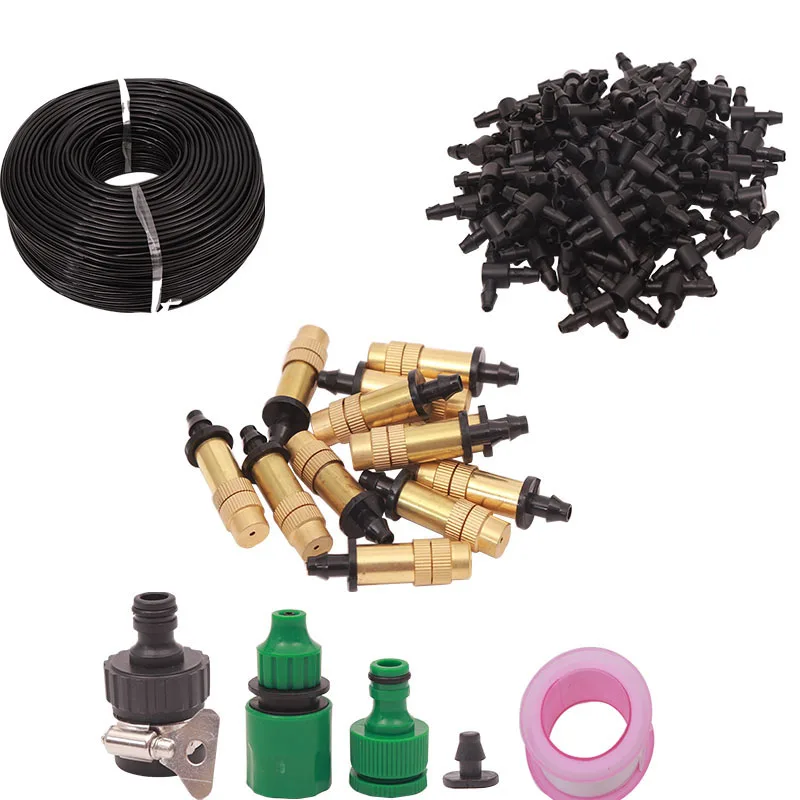 

LJHLYBZ 10M 15M 20M 25M Garden Watering SystemDripping Irrigation Gardens GardenFountain WaterFountain IrrigationSystem