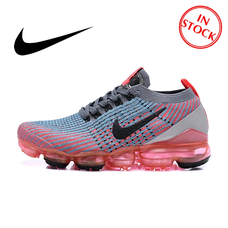 

Original Nike AIR VAPORMAX FLYKNIT 3 Men's Running Shoes Mesh Breathable Lightweight Outdoor Sports Shoes New AJ6900-401