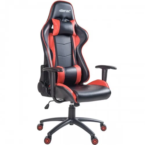 Игровой стул эргономичное компьютерное кресло Регулируемый поворотный стул офисные стулья "рейсинг" сиденье-игрушка поясничная поддержка и подголовник - Цвет: Red