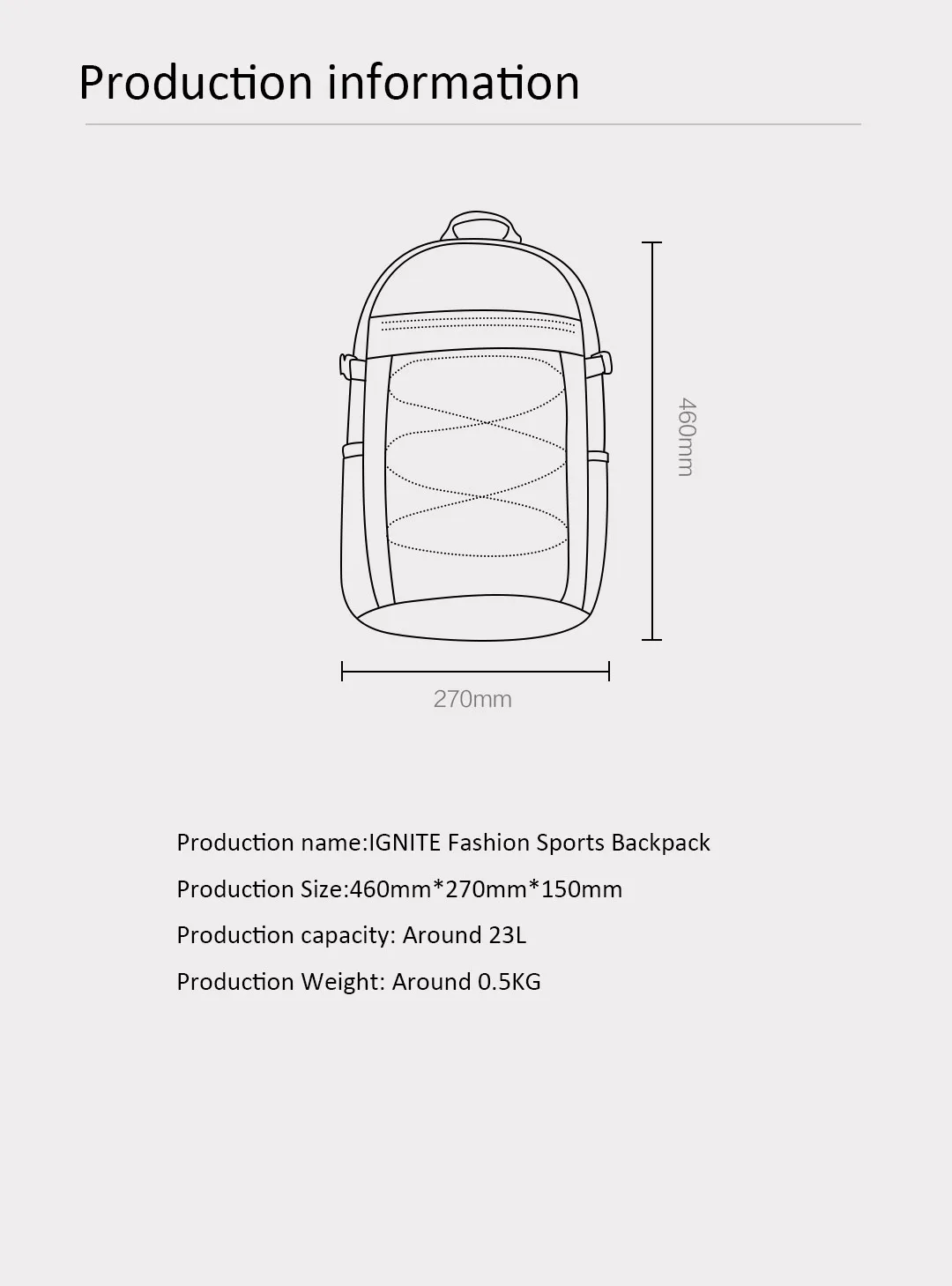 Xiaomi Mijia IGNITE спортивный модный рюкзак водонепроницаемый большой емкости 23L ударный шок поглощение уличная школьная сумка