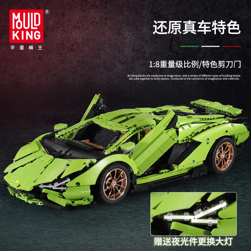 US $150.58 Creator HighTech APP Programming Remote Control 18 Sian FKP 37 RC Car Model Building Blocks For Adults Kids Toys Gift