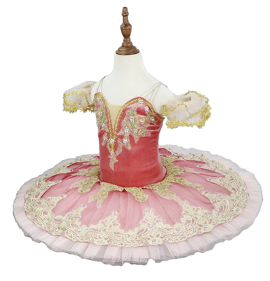 Classical Ballet Tutu Peach Fairy Pink Professional Tutu Performance Pancake Ballet Tutu Costume Girls Platter Tutus Adult JN38
