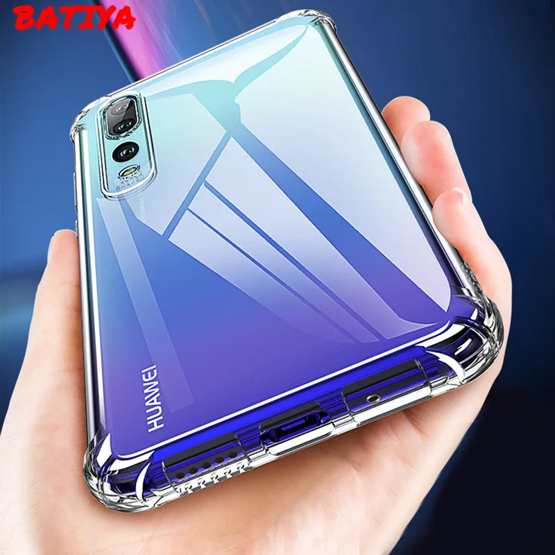 

Transparent Phone Case For Huawei P20 P30 Lite Mate 20 Pro Gasbag Shockproof For Huawei Mate 20 30 Lite P30 P20 Back Cover Cases