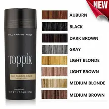 Продукты для выпадения волос, кератиновые уплотненные волокна для наращивания волос, 27,5 г