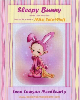 

DD Gold Collection Counted Cross Stitch Kit Cross stitch RS cotton with cross stitch Sleeping Rabbit