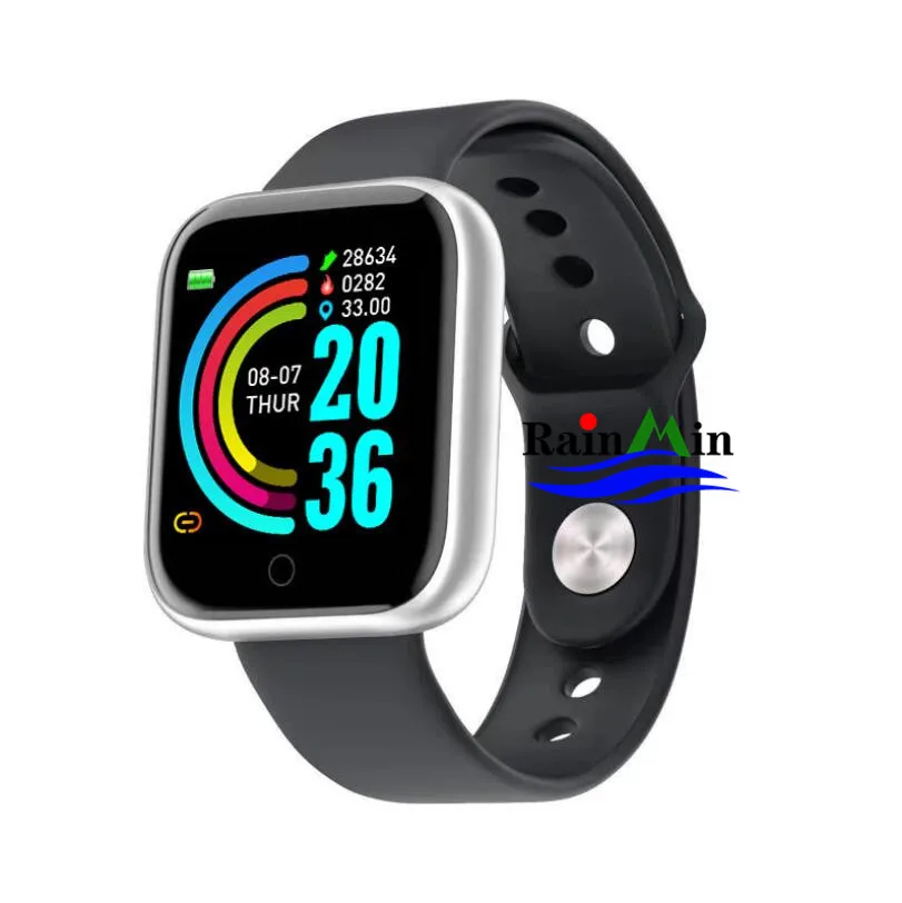 

RM68 Hot Sale Smart Watch with Blood Pressure Heart Rate Monitor