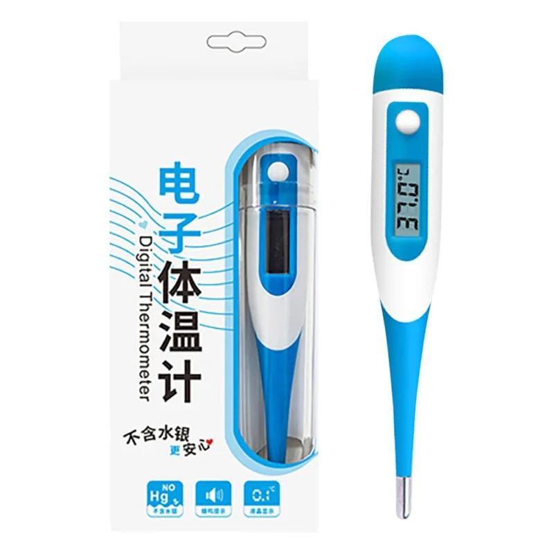 

Digital LCD Heating Baby Thermometer Tools High Quality Kids Baby Child Adult Body Temperature Measurement Color random