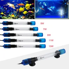 5 типов, уф бактерицидный светильник для аквариума, ультрафиолетовый стерилизатор, погружной светильник для дайвинга, аквариумный Коралловый аквариум, бактерицидная лампа