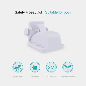 

Child Safety Adhesive Cabinet Proof Cupboard Baby Locks Latches For Cabinets Drawers Locks Children Gift